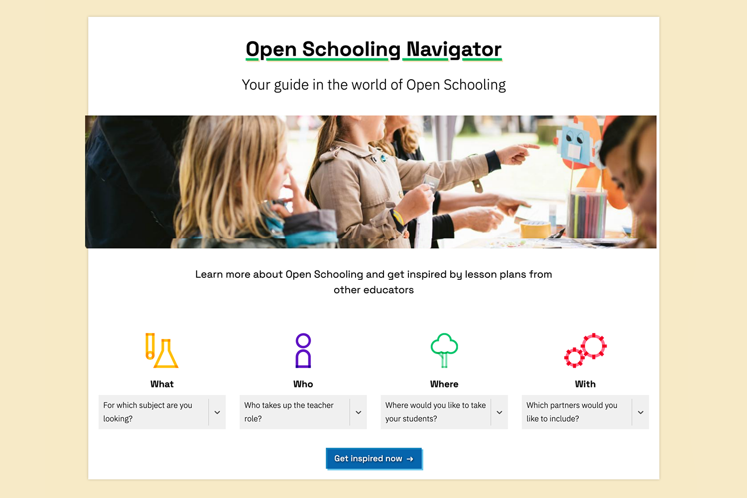 open schooling navigator